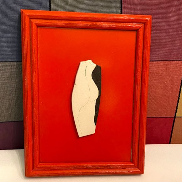 Ceramic Male Butt Body Art - Picture 2 of 7